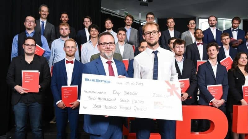 Prix BlueBotics Robotics Prize 2023